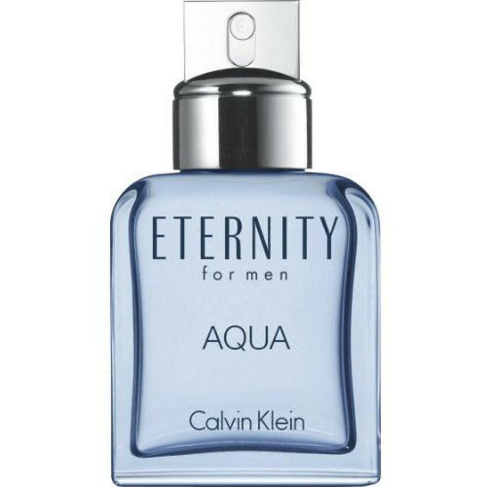 ETERNITY AQUA by Calvin Klein 3.3 / 3.4 oz EDT Cologne for Men New Tester