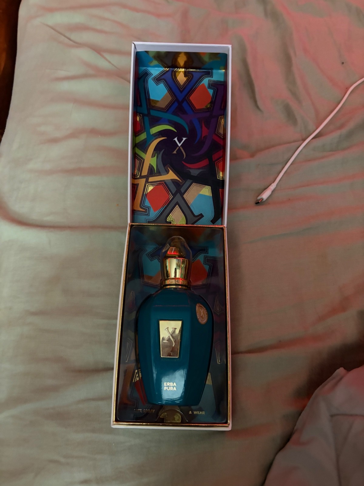 Xerjoff Erba Pura Eau de Parfum Spray 100ml fragrance sprayed 3-6 times new