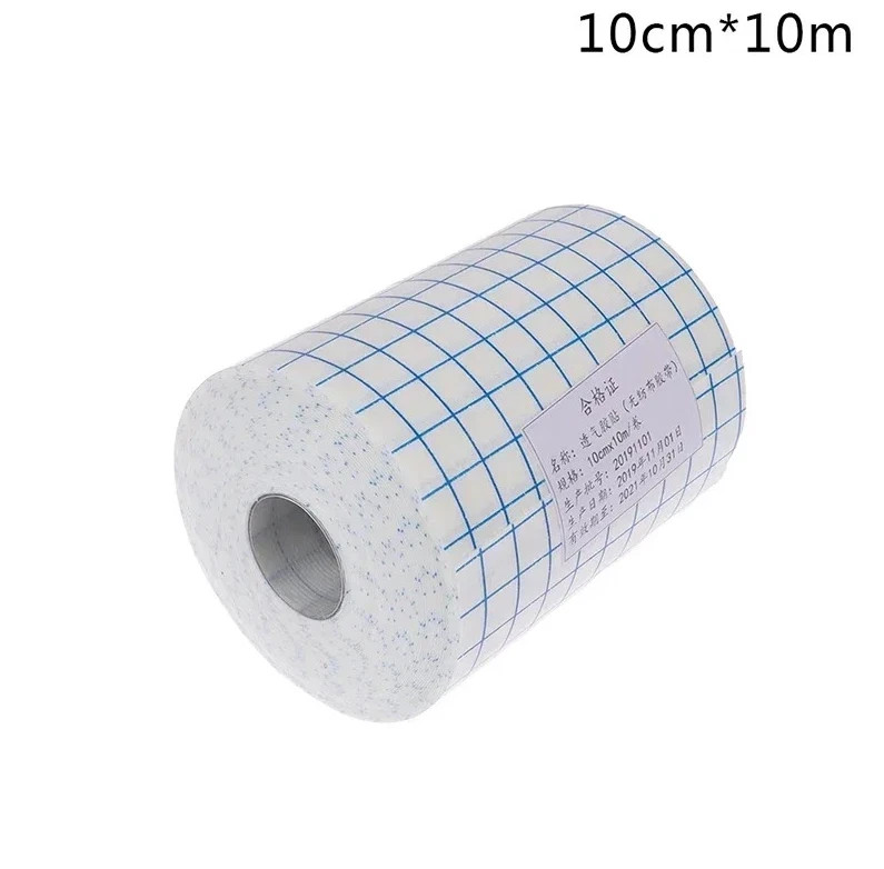 1pcs 10m/394in Non-Woven Adhesive Medical Roll Tape Plaster Patch Bandage