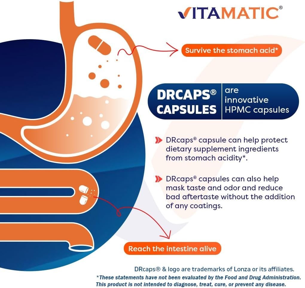 Bifidobacterium Longum Probiotic – 6 Billion CFU Capsules for Intestinal Health