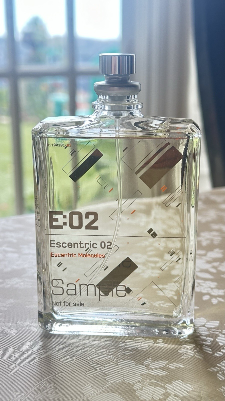 Escentric Molecules Escentric 02 Eau de Toilette 100ml 3.5 fl oz UK Tester