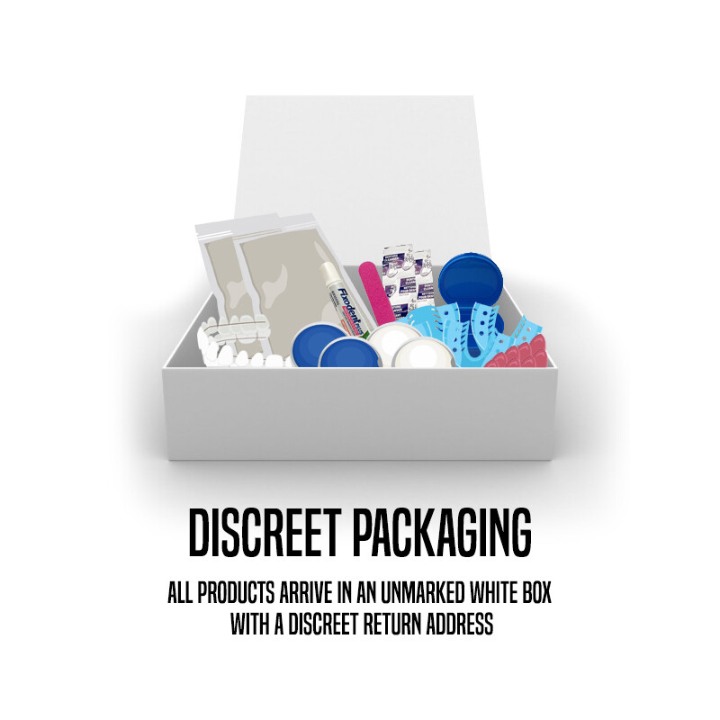 DIY Denture Kit – Homemade Dentures, Custom Dentures From Home, Full Kit