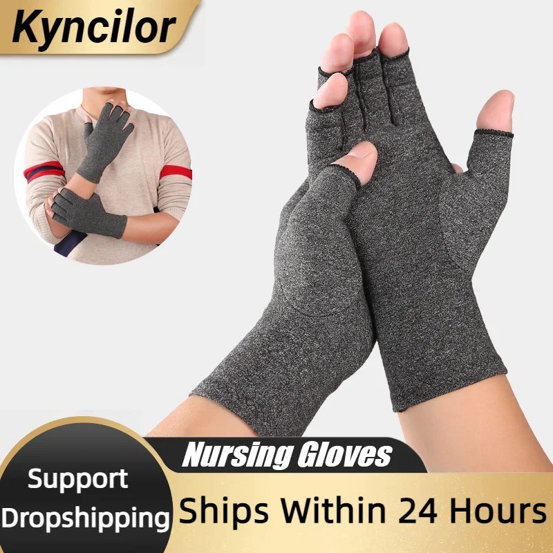 Compression Arthritis Gloves Wrist Support Hand Brace for Sports Pain Relief