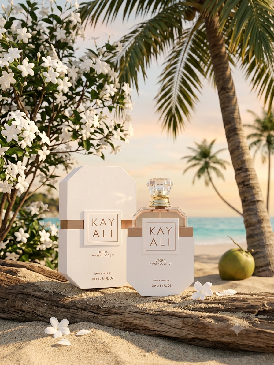 Kayali Utopia Vanilla Coco | 21 Eau de Women Parfum 100ml/3.4oz Spray New In Box