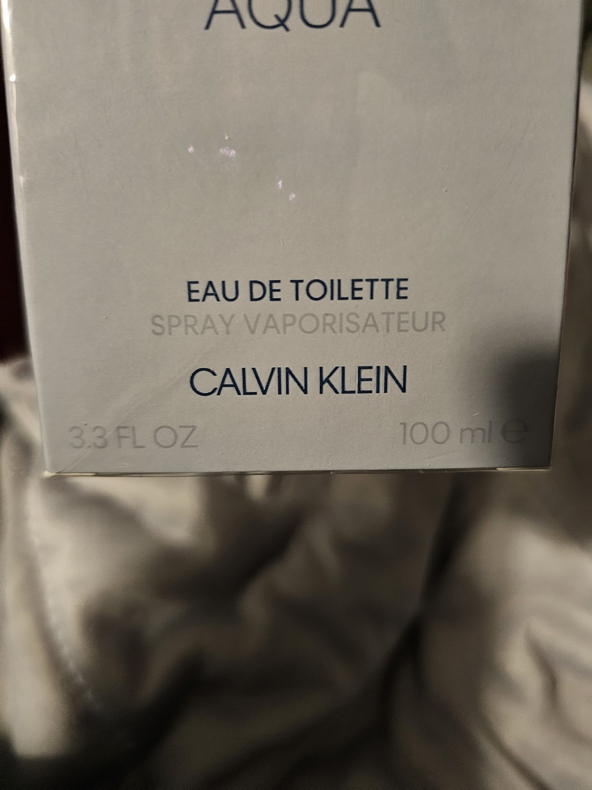 Calvin Klein ETERNITY AQUA for Men Eau de Toilette Spray 3.4 oz / 100ml *BNIB*