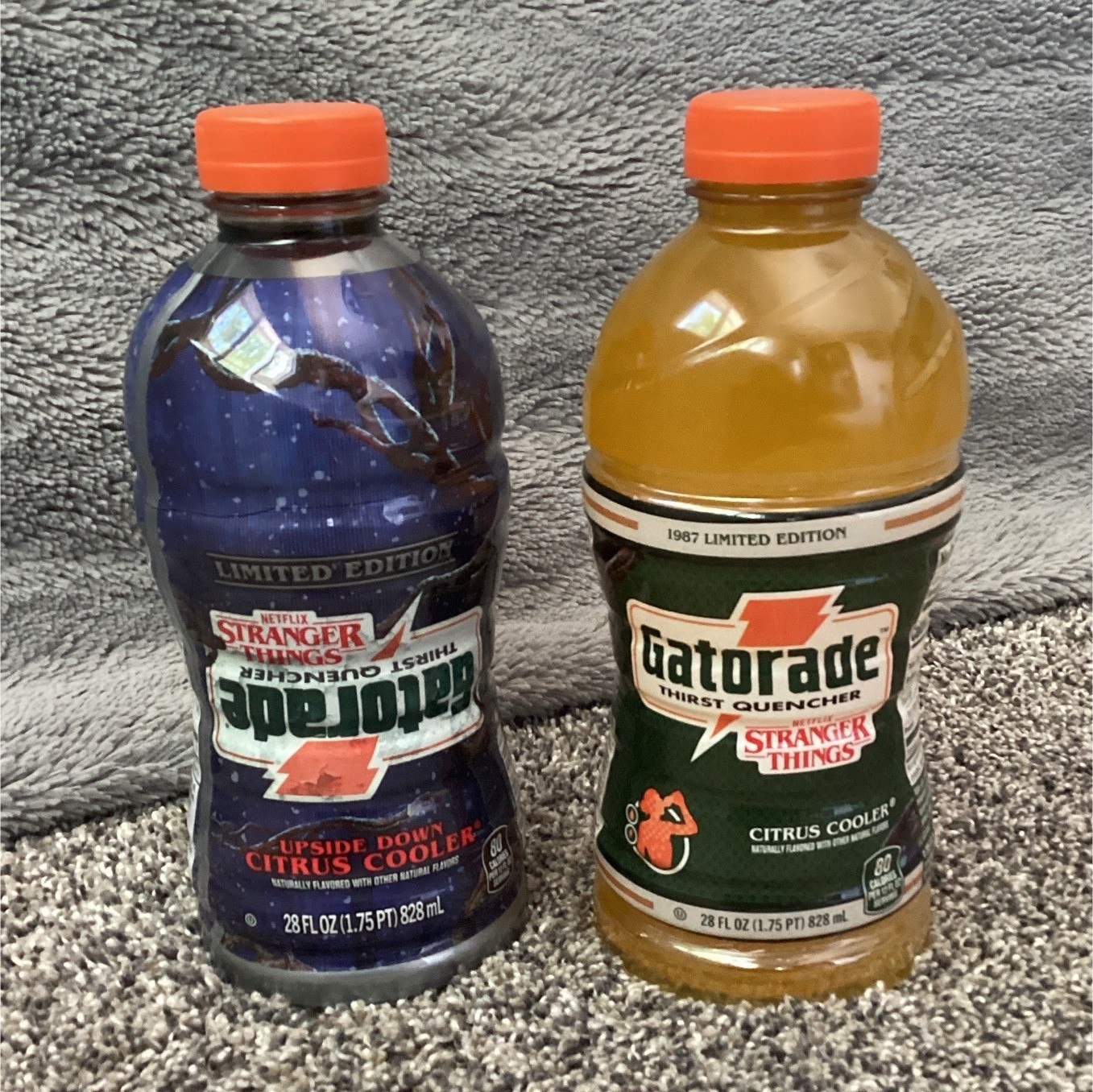 Gatorade Thirst Quencher Stranger Things Citrus Cooler Limited Edition 28 fl oz