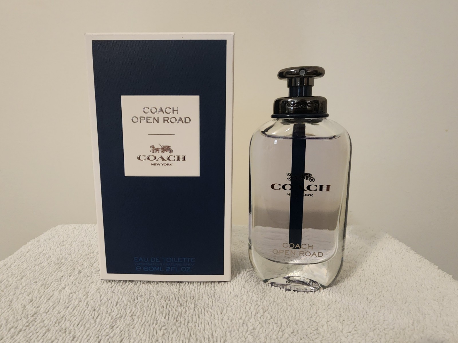 Coach Open Road Eau de Toilette for Men – 2 oz (60 mL) – Original Box