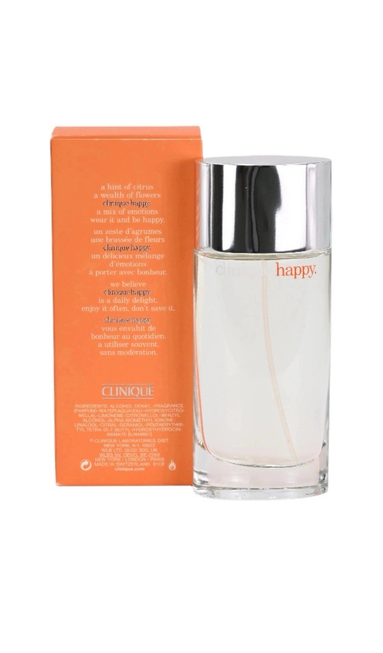 Clinique Clinique Happy Perfume Spray, Regular Size 3.4 fl oz