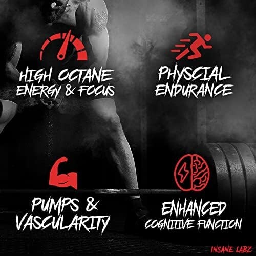 Psychotic Pre Workout Strawberry Lemonade 35 Servings Extreme Energy