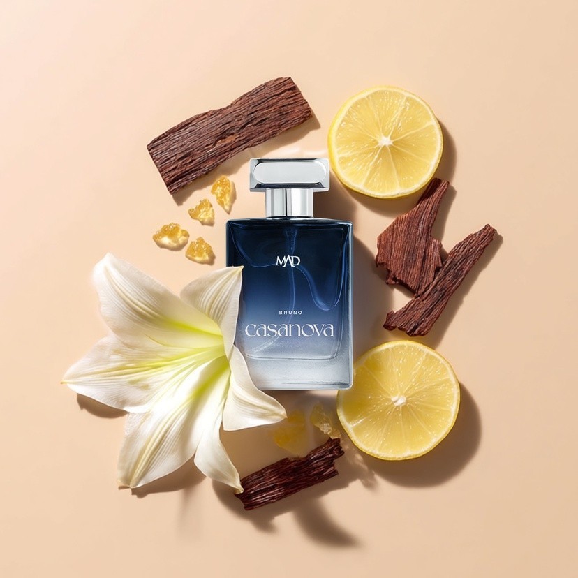 Bruno Casanova Unisex Eau de Parfum 100ml Woody Spicy Citrus Long Lasting
