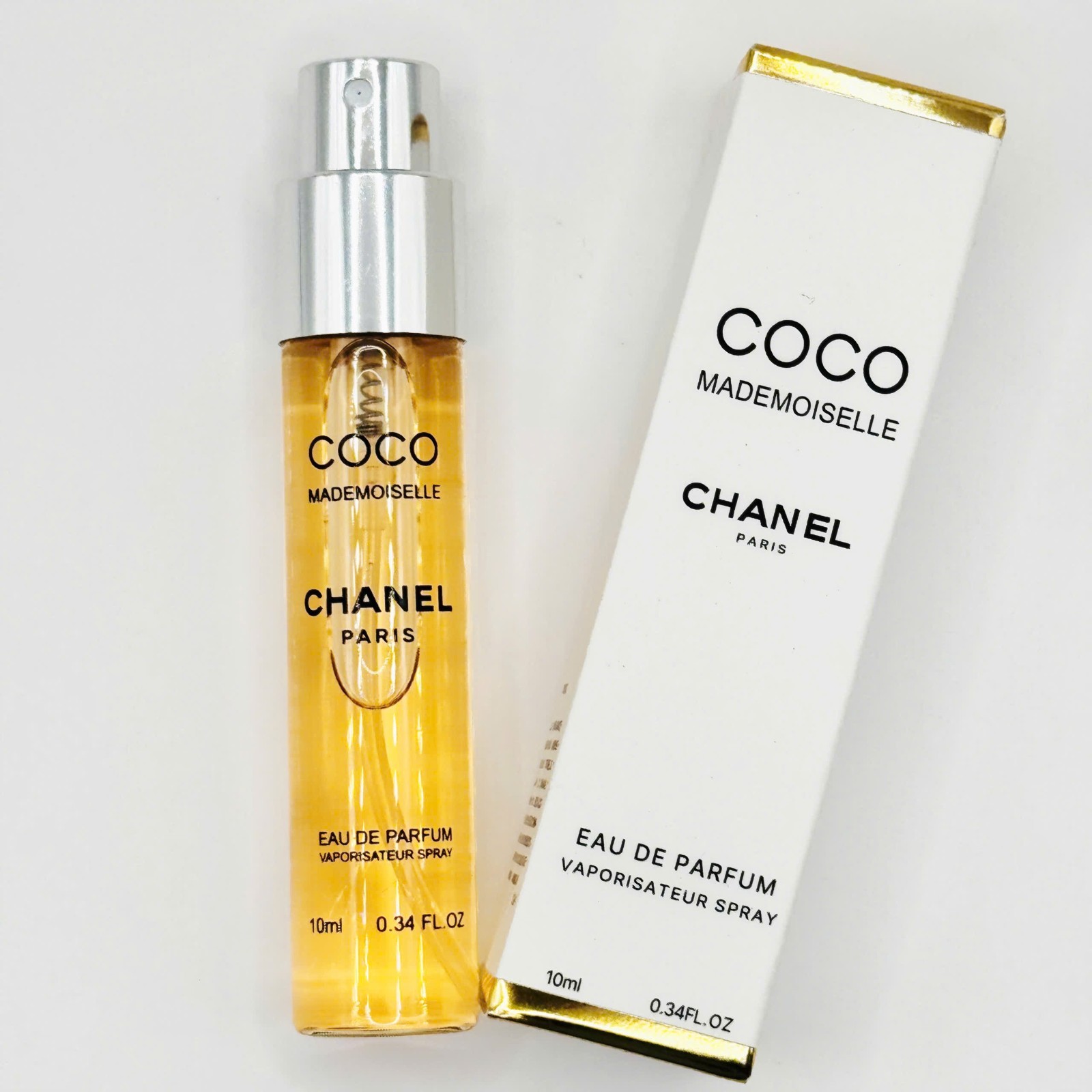 CHANEL Coco Mademoiselle Eau De Parfum Sample Spray 10ml/0.34oz 100% Authentic
