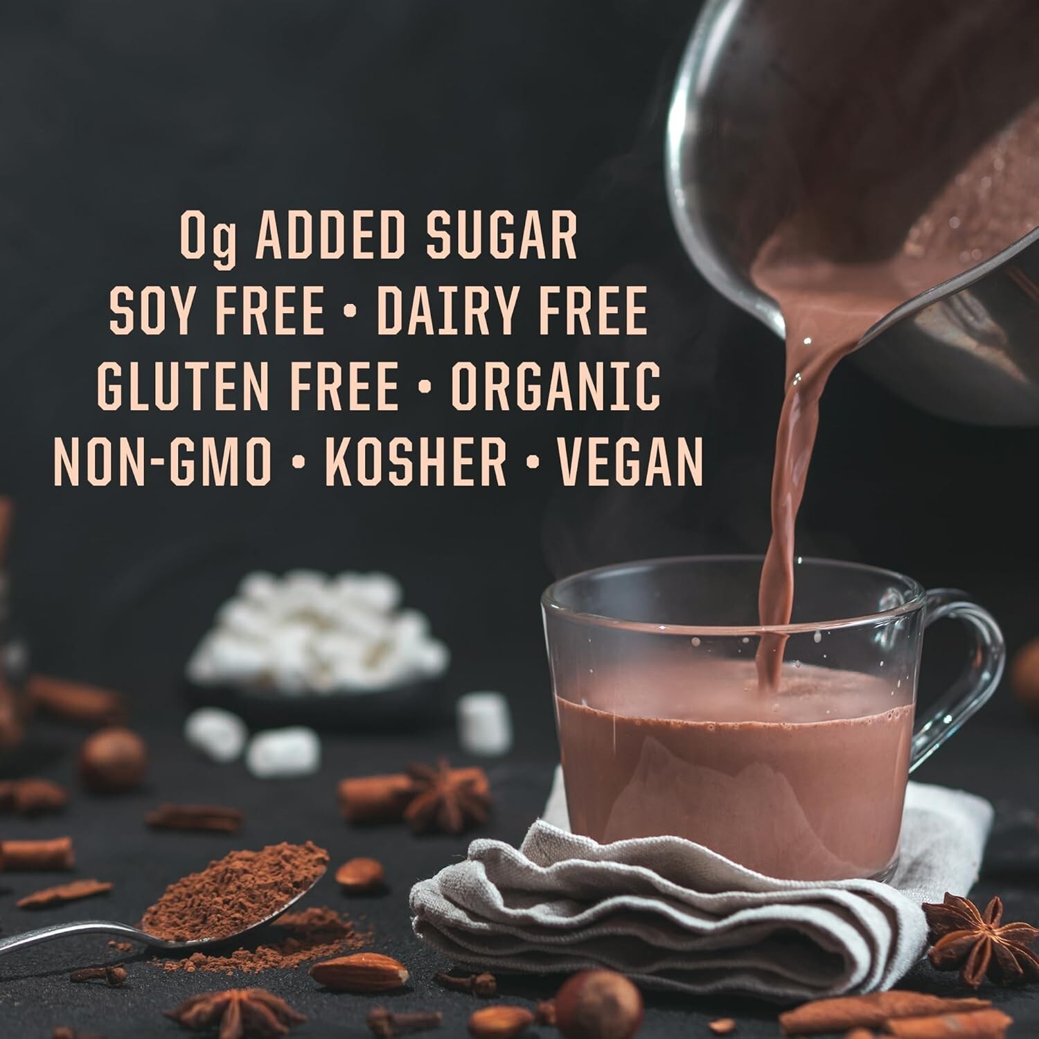 Sunwarrior Organic Cacao Powder | Baking & Smoothie Additive | 225g Pouch