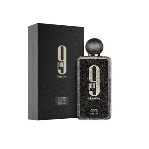 Afnan 9PM Night Out Extrait De Parfum 3.4 Oz For Unisex | Spicy Woody Fragrance