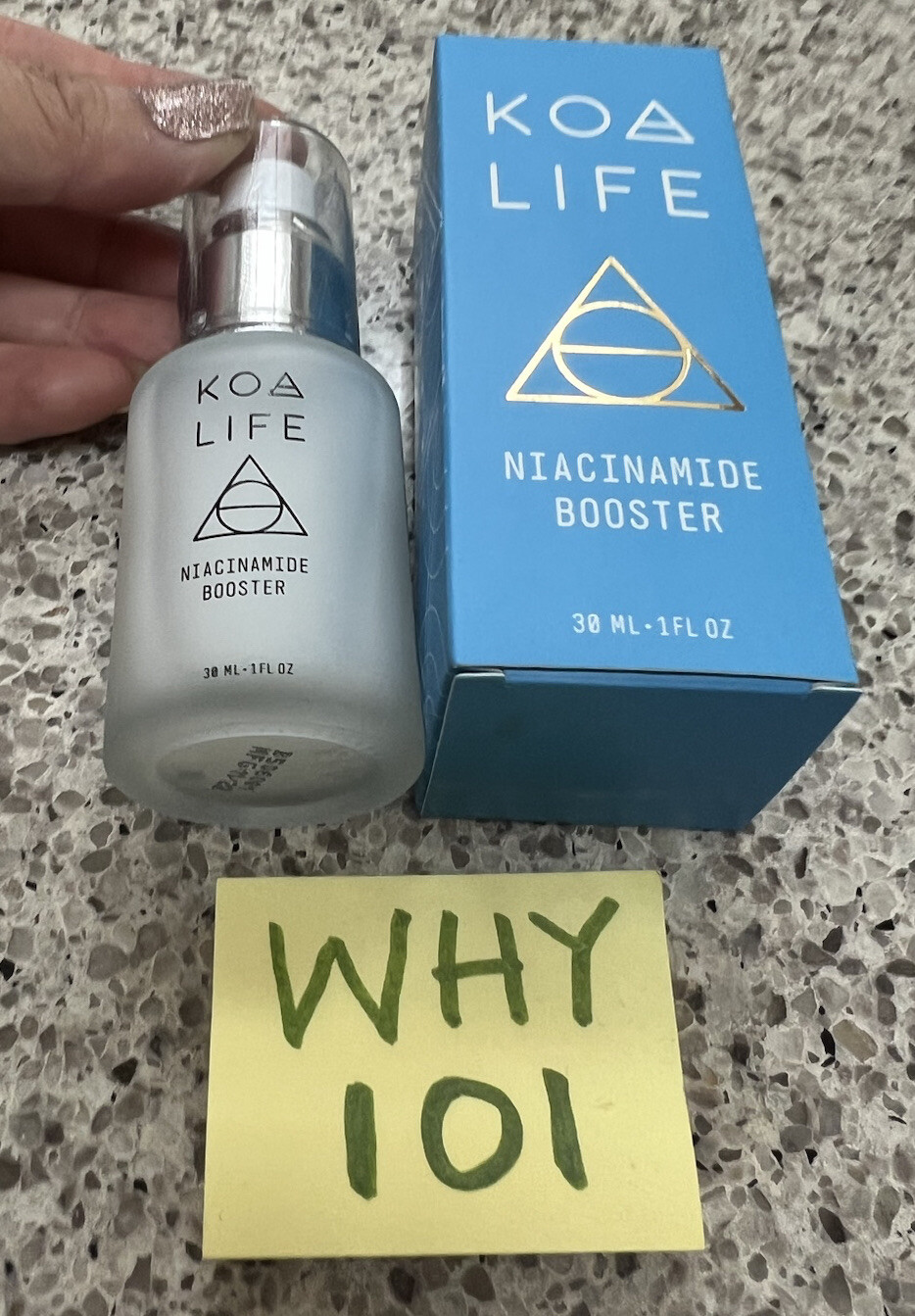 KOA LIFE NIACINIAMIDE BOOSTER 1oz/30mL FULL SIZE; Factory SEALED BNIB $34.95