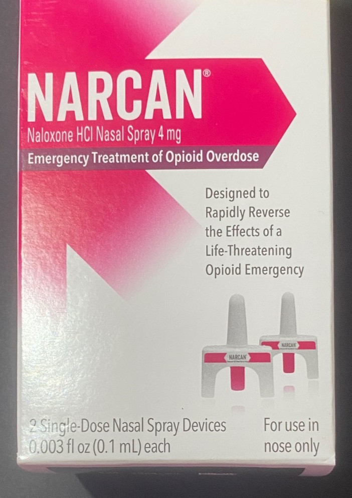 “”4 CASES” 48 TOTAL NARCAN Nasal Spray 4 MG, Treatment Single-Dose. exp 01/29