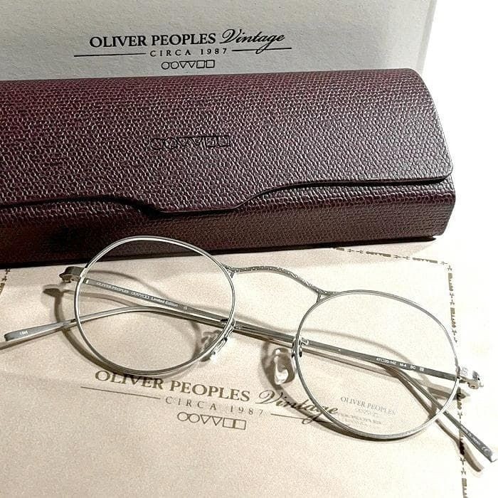 OLIVER PEOPLES M-4 Miyabi OV7957 BC Limited Edition Metal Panto Made in Japan
