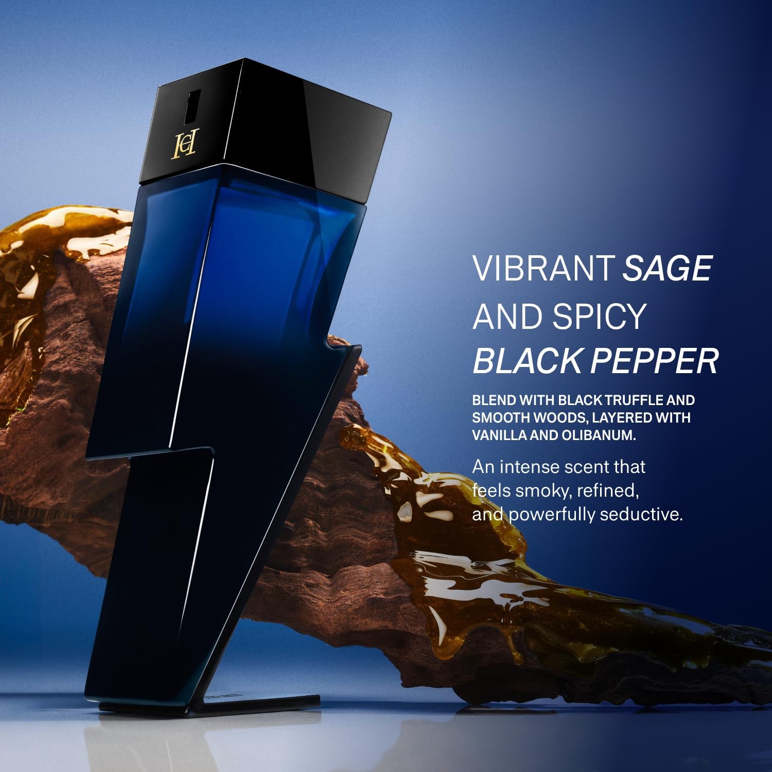 Bad Boy Cobalt Elixir by Carolina Herrera for Men – 5.1 oz EDP Spray