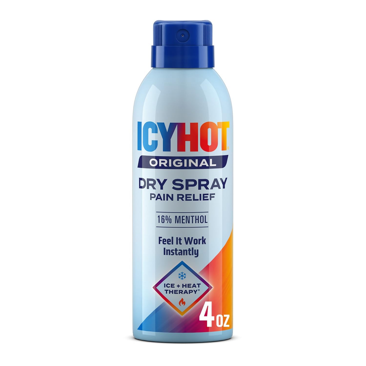 Icy Hot Original Pain Relief Dry Spray, Fast-Acting, Pack of 1, B0815j2p72