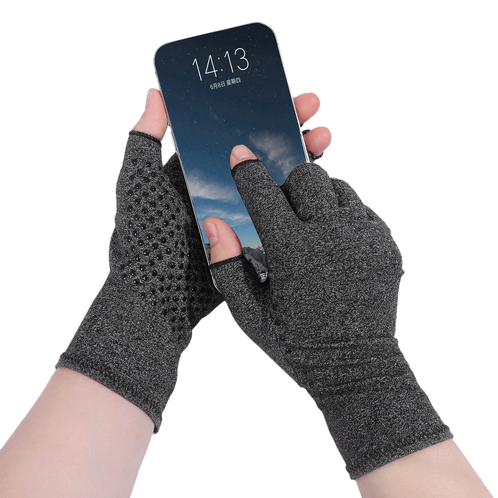 1-10x Copper Arthritis Compression Gloves Pain Relief Medical Hand Support Brace