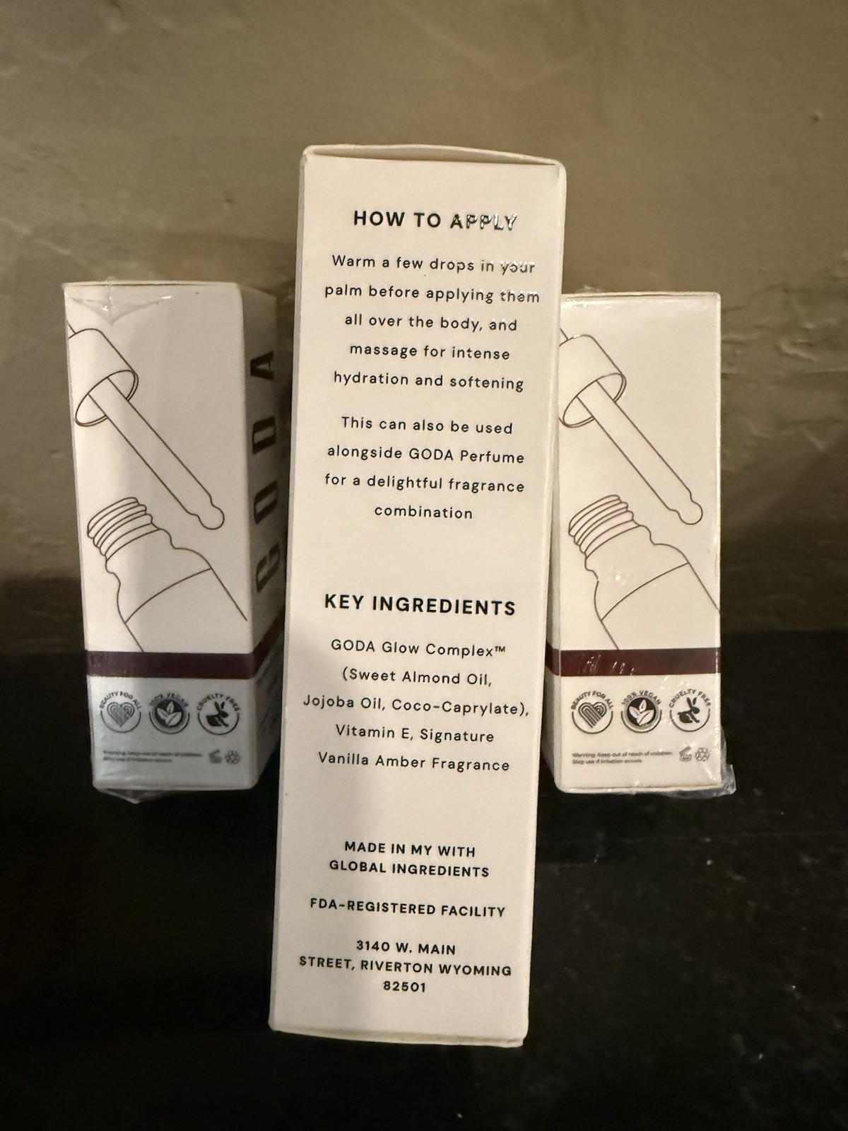 Bundle: Goda silk body oil and 2 Sense of Seduction Pheromone perfumes