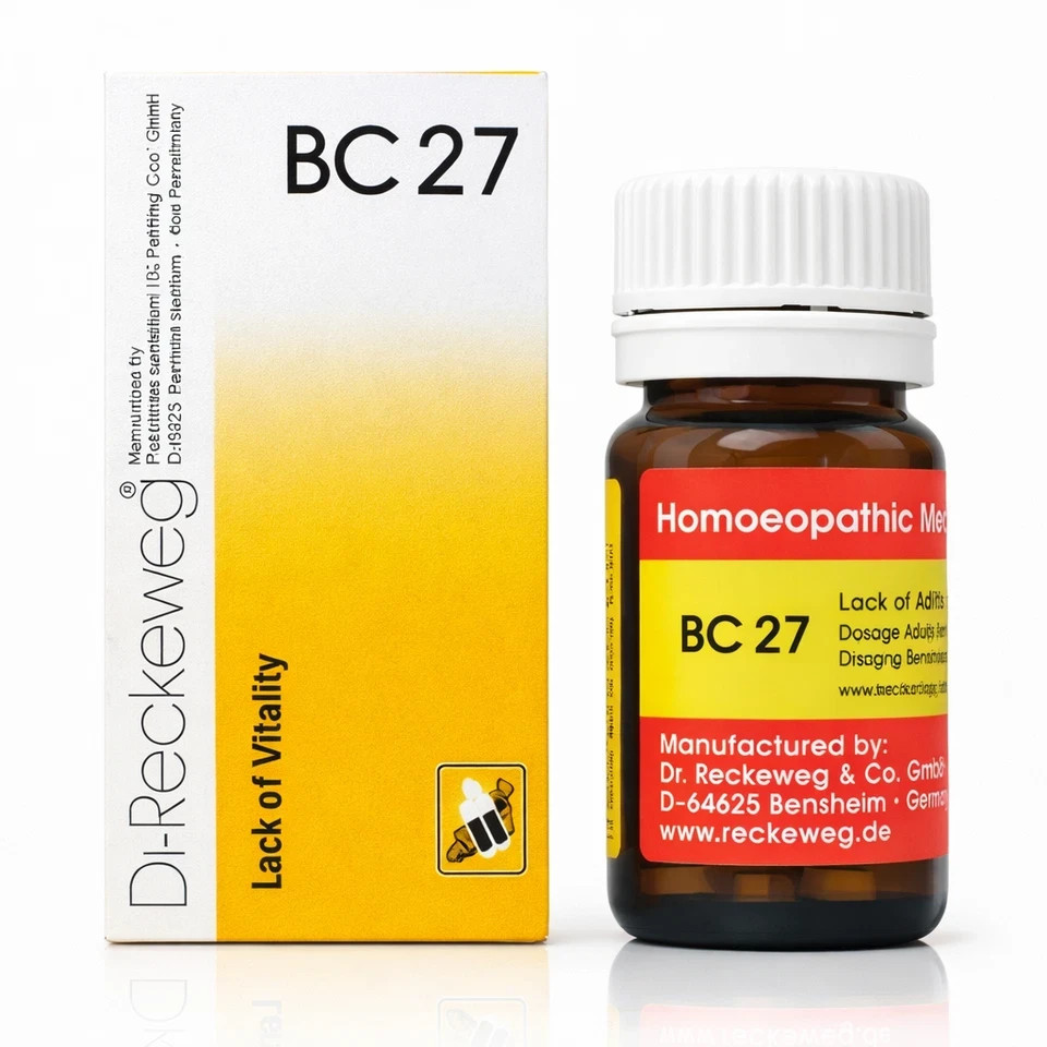 Dr. Reckeweg BC 27 Men wellness Homeo Remedy 20g X 5 Pack Natural Wellness