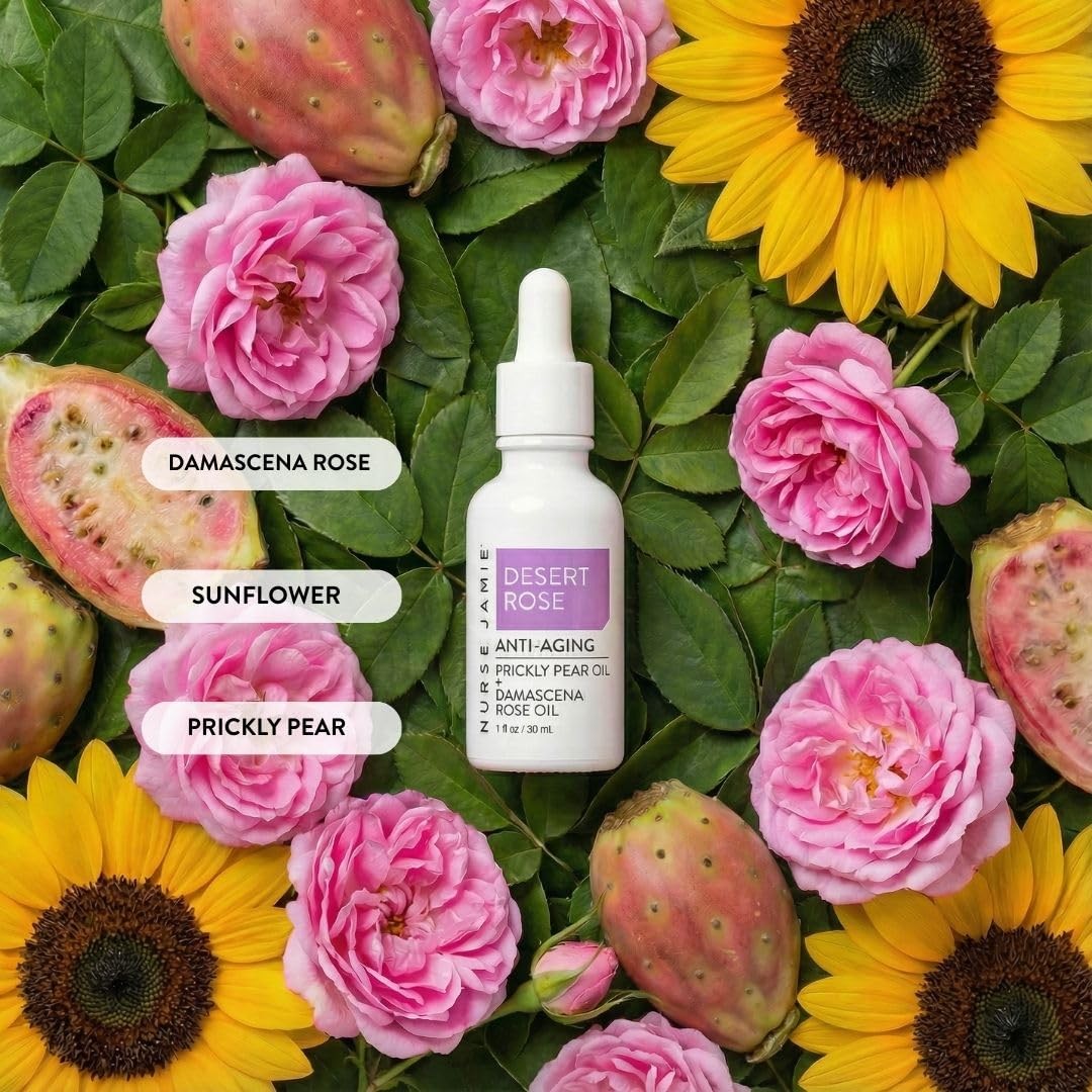 Nurse Jamie Desert Rose Anti-Aging Oil, 1 oz.