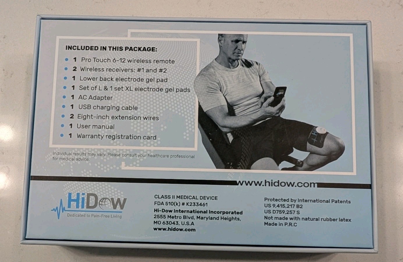 Hidow Pro Touch 6-12 modes Electric Massager Wireless + VIP Lifetime Warranty
