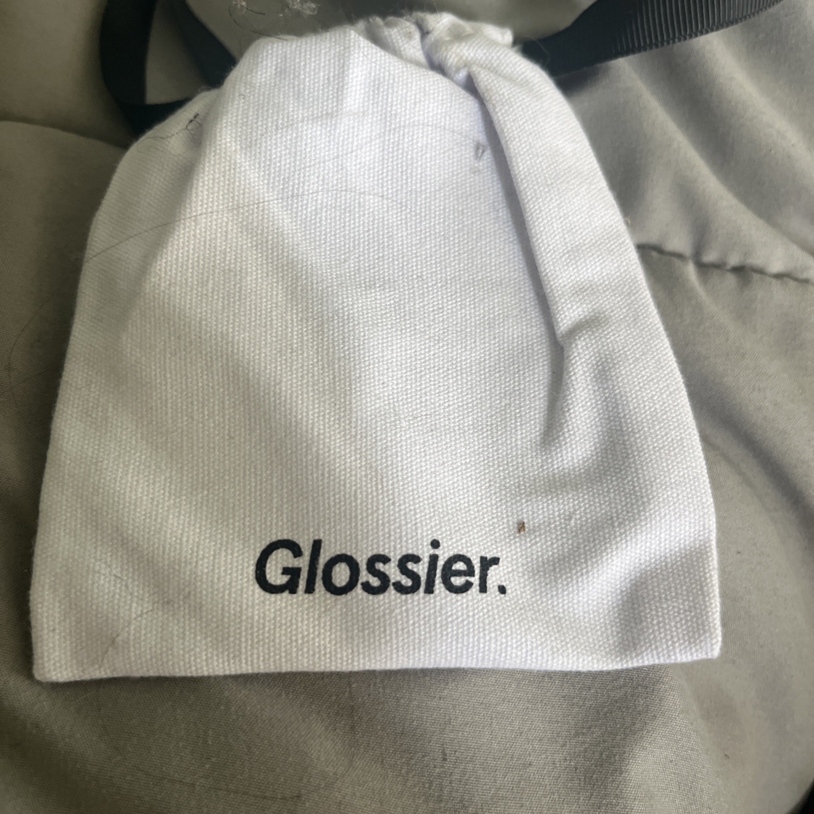 Glossier You Look Good Compact Mirror with the Pouch