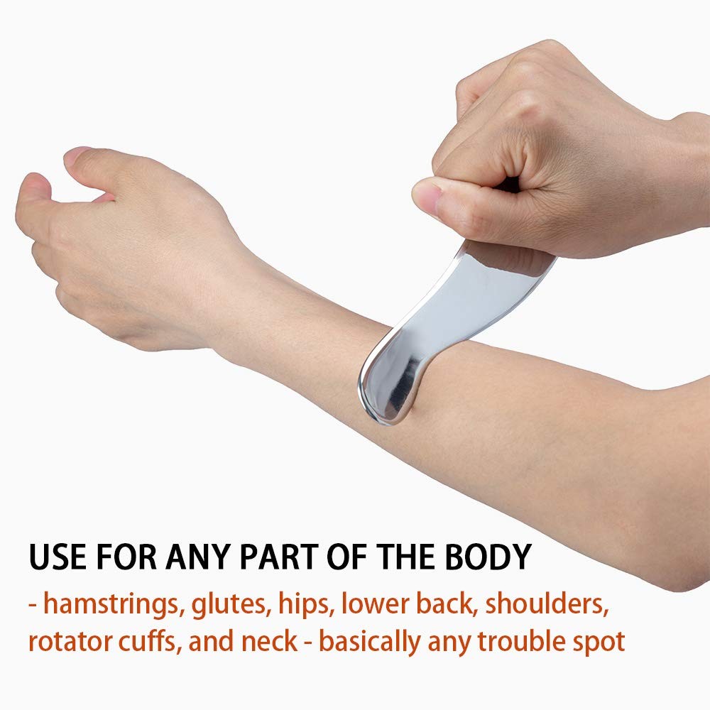 Allshow Gua Sha Tools Stainless Steel Scraping Massage Tool Iastm Tools