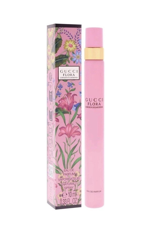 GUCCI FLORA GORGEOUS GARDENIA for Women 0.33 oz 10 ml Eau de Parfum Travel Spray