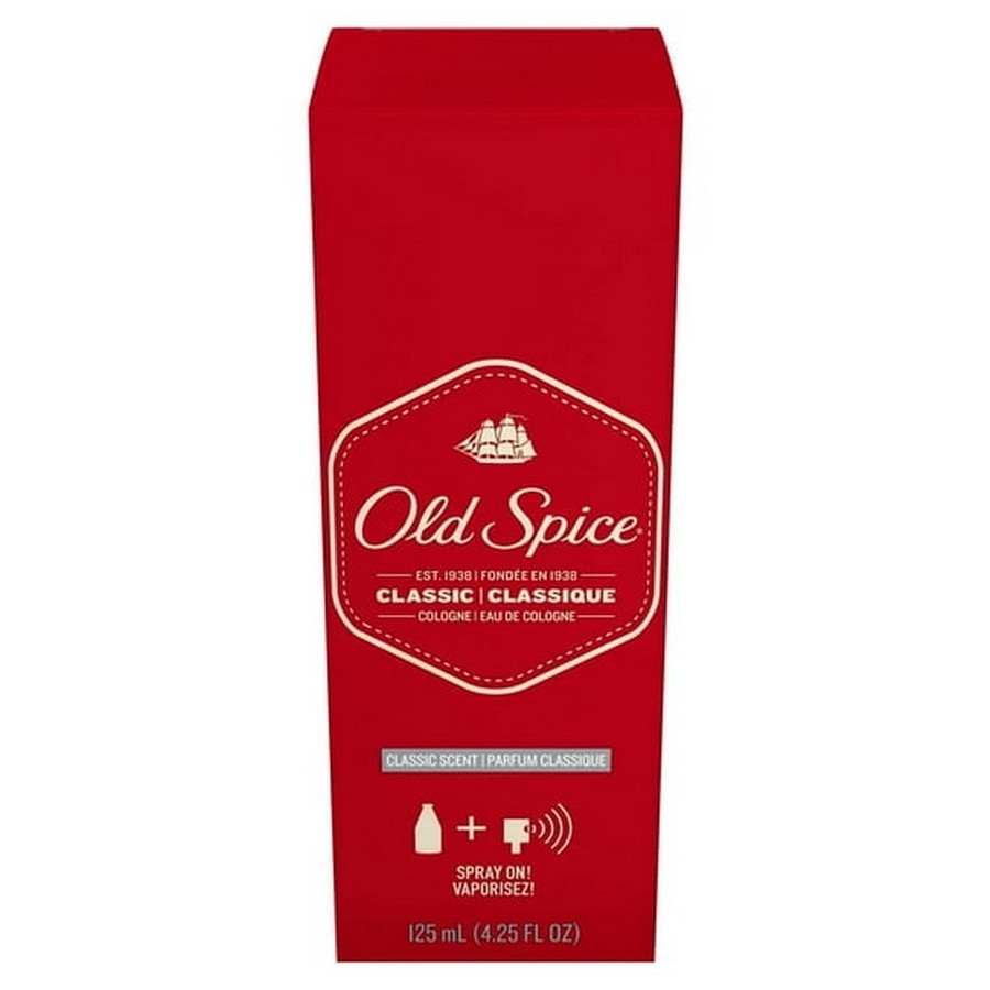 Old Spice Classic Scent Cologne For Men, 4.25 fl oz Free Shipping US