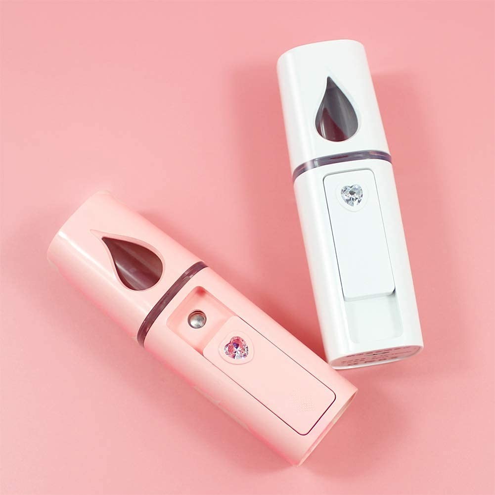Luxury Portable Facial Steamer & Skincare Mister – 20ml, Rechargeable & Stylish