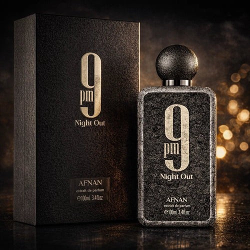 Afnan 9 PM Cologne for Men EDP 100ml 3.4 oz Long Lasting New In Box