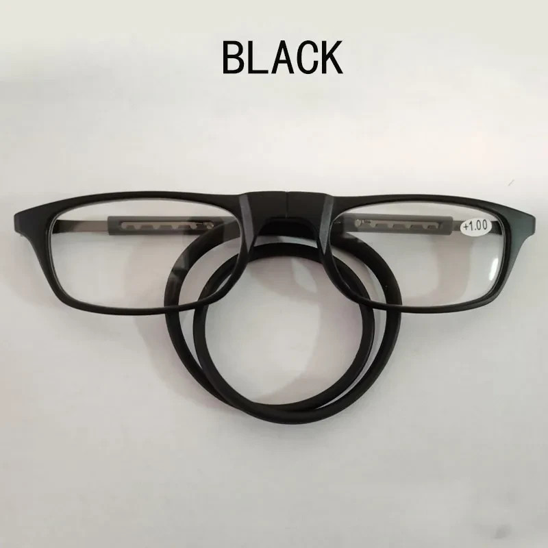 Portable Magnetic Neck-Hanging Reading Glasses 100 Degrees to 350 Degrees