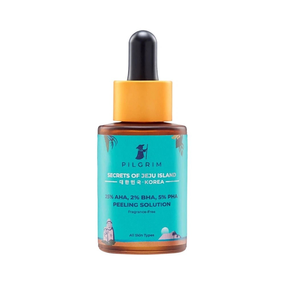 Pilgrim 25% AHA 2% BHA 5% PHA Face Peeling Solution For Acne 30ml