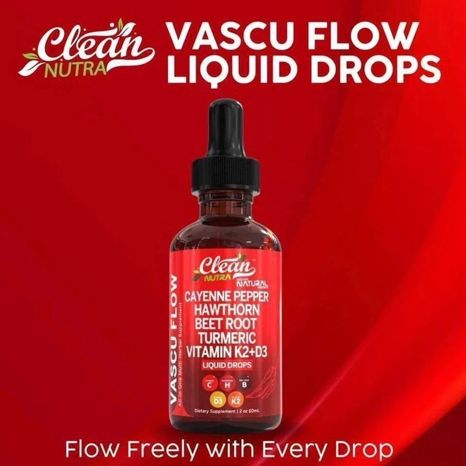 3Pack Cayenne Pepper Hawthorn Beet Root Turmeric Vitamin K2+D3 Liquid Drops