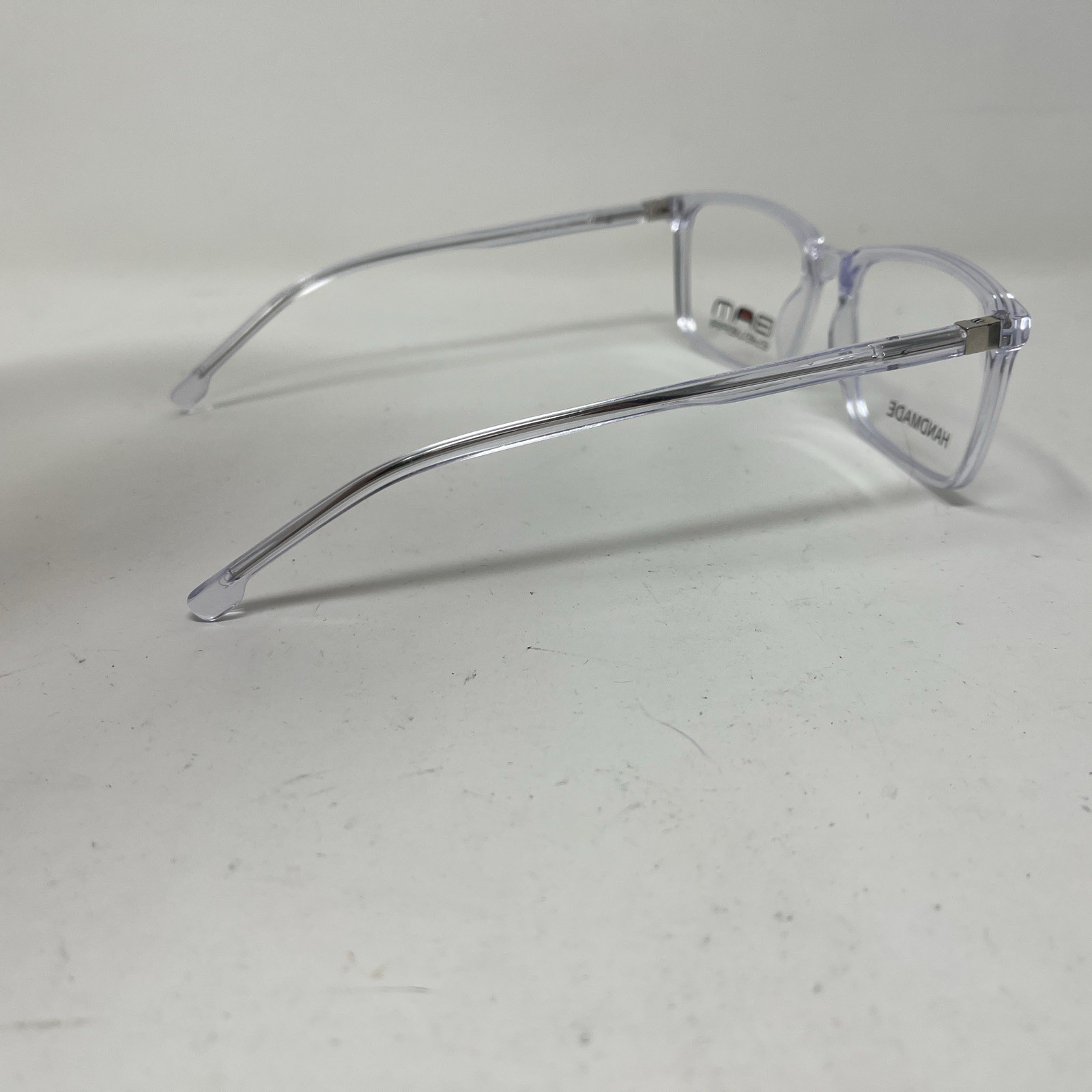 BAM EYEWEAR 516 60-19-150 Clear Crystal Flex Hinge Large Eyeglasses M711