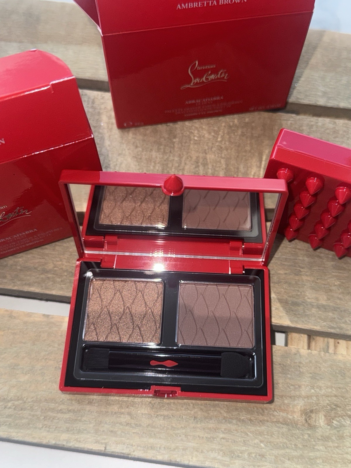 Christian Louboutin Abracadabra Duo Eyeshadow Palette NEW IN BOX!! AUTHENTIC!!