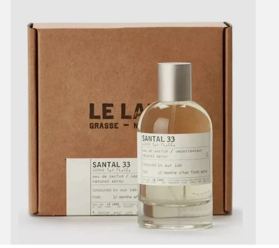 Le Labo Santal 33 Eau de Parfum Spray 3.4 Oz / 100 ML For Unisex New In Box