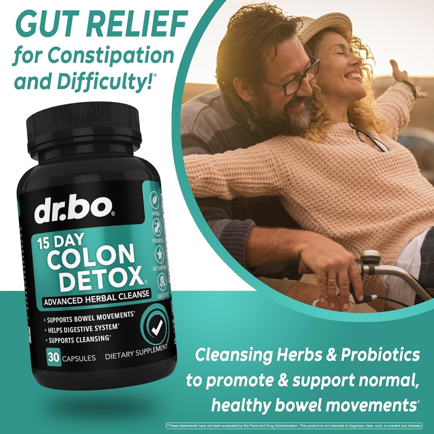 Colon Cleanser Detox for Weight Flush – 15 Day Intestinal Cleanse Pills & Pro…