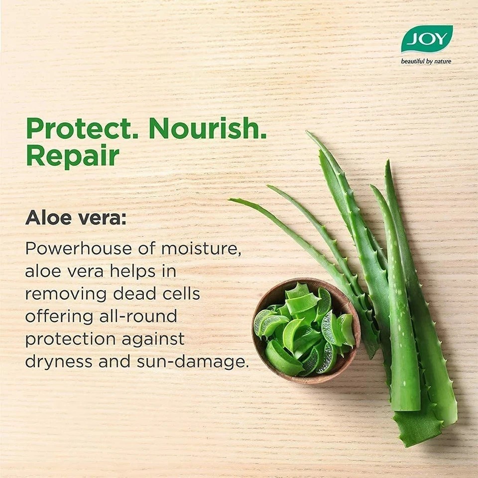 Joy Pure Aloe Vera Multi Benefit Skin Cream 200ml Each Set Of 2