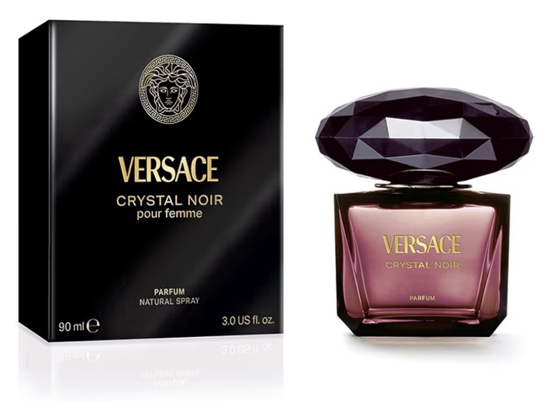 Versace Crystal Noir by Versace EDT Perfume for Women 3.0 oz Brand New Tester
