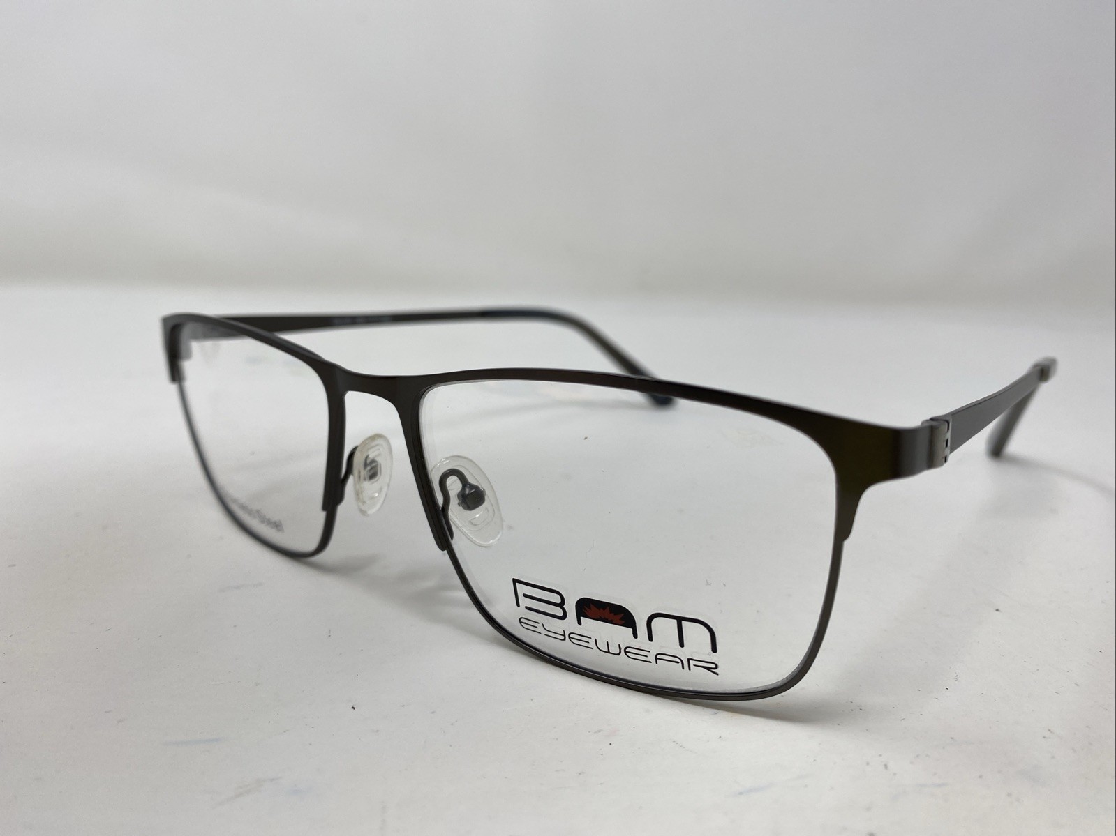 BAM Eyewear BAM 513 GUN 59-17-150 Gunmetal Metal Full Rim Eyeglasses Frame ND36