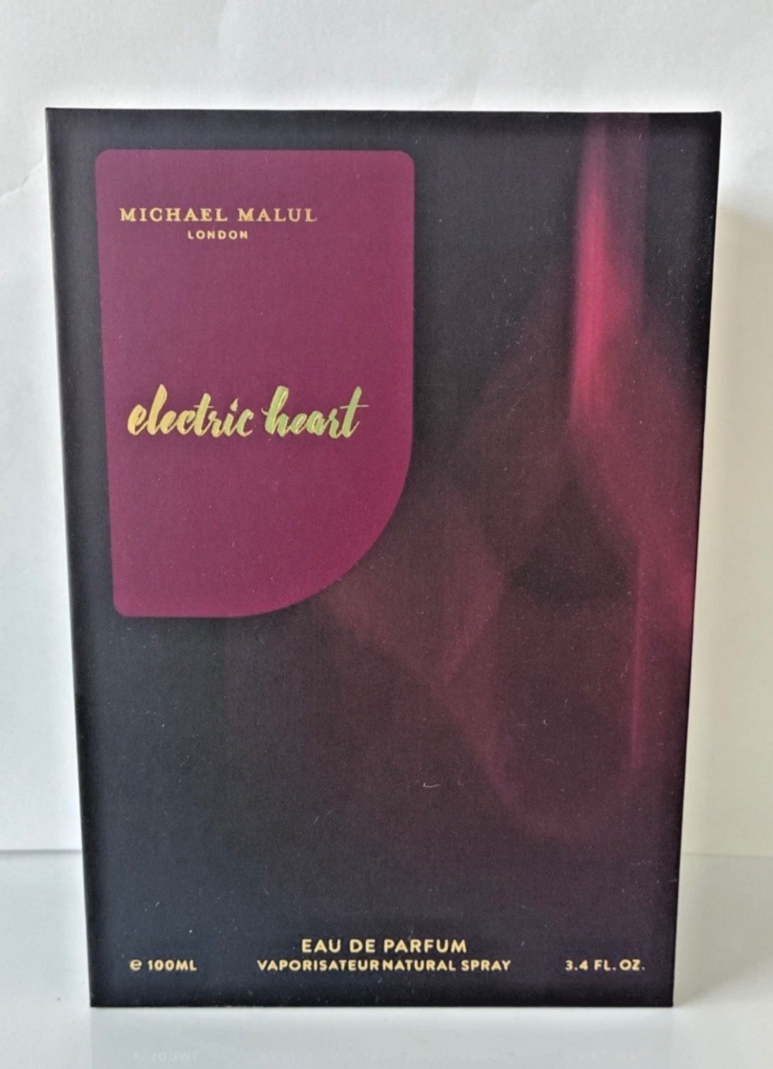 ELECTRIC HEART BY MICHAEL MALUL / 3.4 EDP SPRAY / NEW IN BOX SEALED / AUTHENTIC