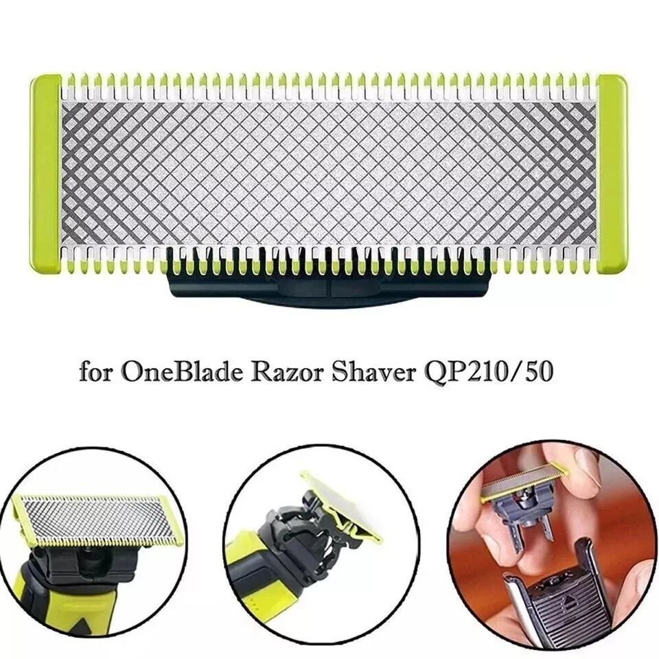 2x Blade Replacement Head for Norelco QP210/80 OneBlade QP2520/QP6510 /QP6520