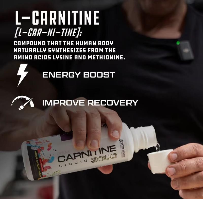 Nutrex Research L-Carnitine 3000 (31 Servings, Berry Blast) | Liquid Shooting, N