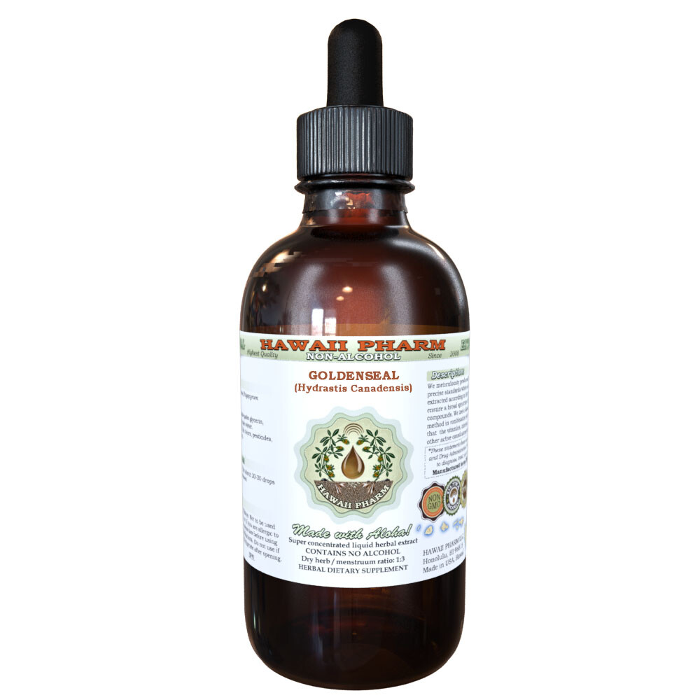 Goldenseal (Hydrastis Canadensis) Organic Dried Leaf Liquid Extract