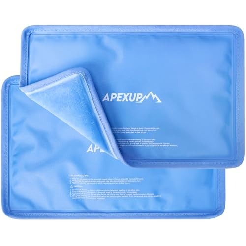 11″x7.1″ Reusable Gel Ice Pack – Leak-Proof Cold Pack for Pain Relief & Recovery