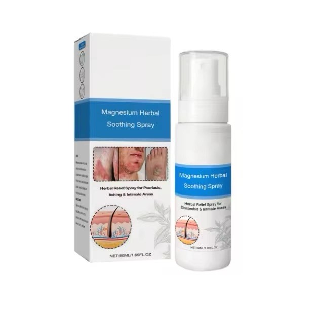 Magnesium Herbal Soothing Spray Herbal Relief Spray for Itching 50ml