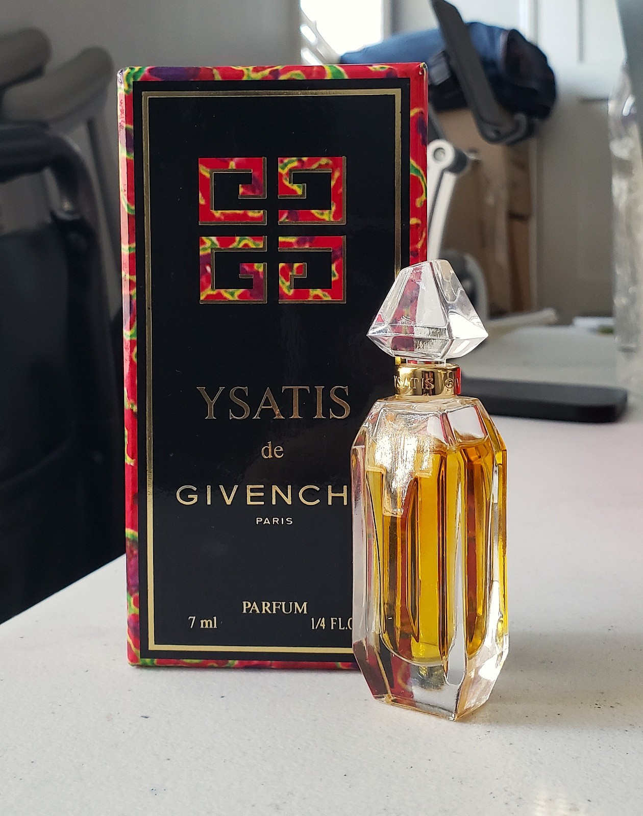 vintage discontinued Ysatis de Givenchy Parfum fluid 7 ml/0.25 fl oz new RARE